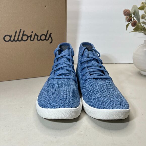 AllBirds Tree Topper Sneakers Lace Up High Top Casual Shoes Blue Men\'s US 7 NWB main image 5